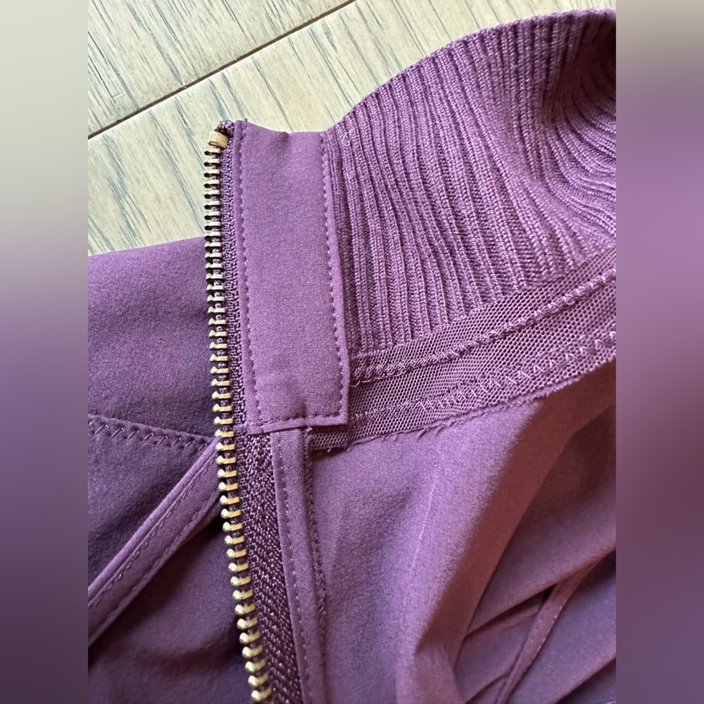 Athleta Initiative Dress, like new, modern, size XS, dark plum color - Picture 9 of 16